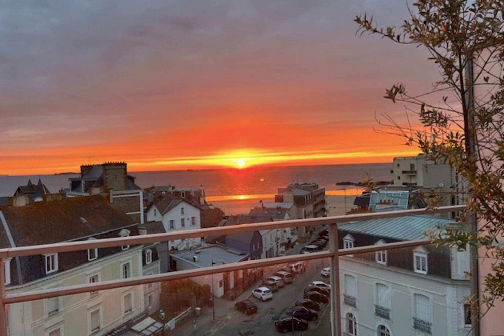 Bright Apt With Balcony Panoramic View Saint-Malo Exterior foto